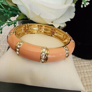 Park Lane Bombshell Bracelet in Peach, Free Shipping